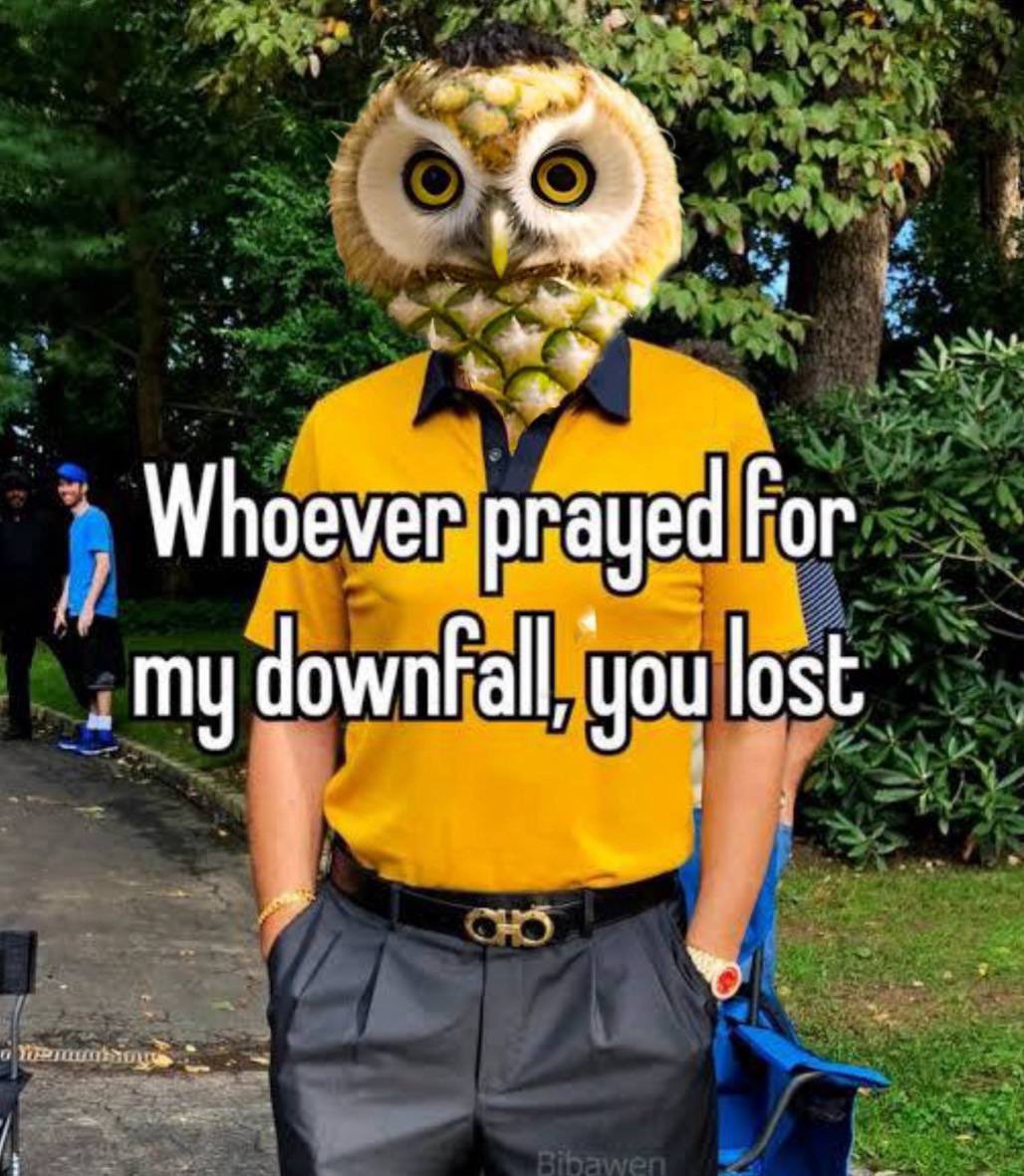 Yall really thought it was over?

Jeets out Hoot it