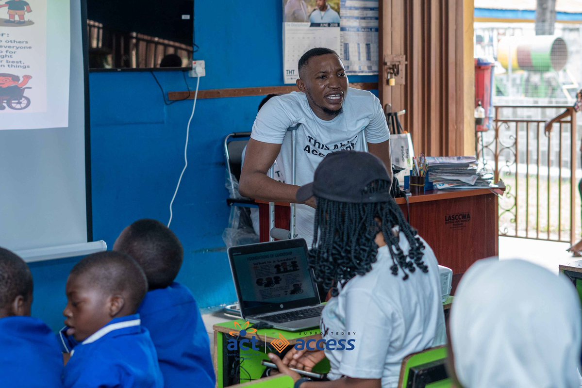 Michael Thompson Showunmi (@cycogreat) on Twitter photo Thank you ❤️.
<a href="/raisingstaraf/">Raising Star Africa</a> is moving across 6 schools to empower students with disabilities with leadership skills and helping them to be aware of diverse careers possible irrespective of disabilities.
Fully funded by <a href="/ACTFoundation_/">ACTFoundation</a> . Supported by <a href="/myaccessbank/">Access Bank Plc</a>
🤝Let’s Thank you ❤️.
<a href="/raisingstaraf/">Raising Star Africa</a> is moving across 6 schools to empower students with disabilities with leadership skills and helping them to be aware of diverse careers possible irrespective of disabilities.
Fully funded by <a href="/ACTFoundation_/">ACTFoundation</a> . Supported by <a href="/myaccessbank/">Access Bank Plc</a>
🤝Let’s
