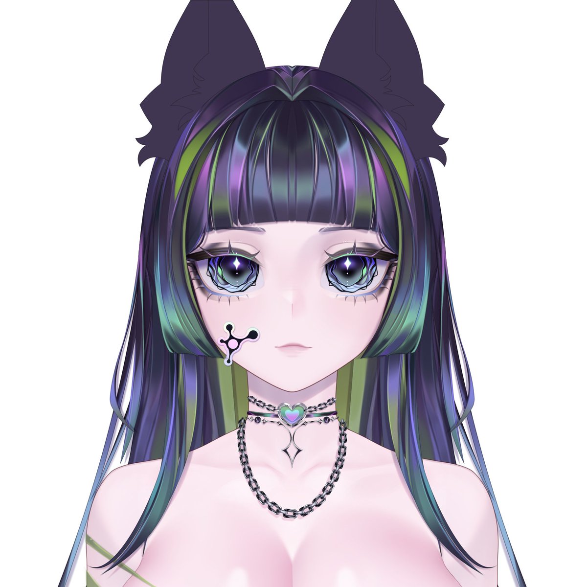 We’re so back

Working on a second hairstyle for my VTuber daughter Nok
Currently rendering the ears, come take a peek at the process on Twitch 💕