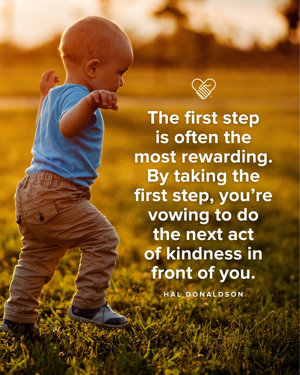 #MondayMotivation: Want to live with more purpose? Start with what’s right in front of you.

The first step toward a meaningful life is doing the next kind thing — even if it seems small. Convoy of Hope founder Hal Donaldson shares in his book “Your Next 24 Hours” how to live