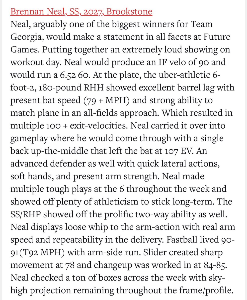 Huge thanks to PBR for this excellent write up!!!
<a href="/Hudson_PBR/">Hudson Graham</a> <a href="/PrepBaseballGA/">Prep Baseball Georgia</a> <a href="/prepbaseball/">Prep Baseball</a> <a href="/IanSmittyGA/">Ian Smith</a> <a href="/ShooterHunt/">Shooter Hunt</a>