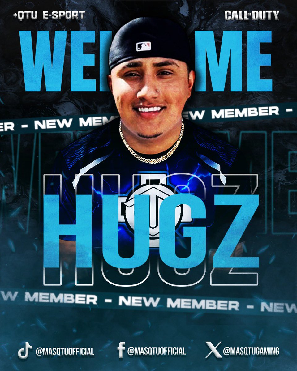 Nos complace darle la bienvenida a <a href="/HugzTheGoaT/">HUGZ</a> , quien se une oficialmente a las filas de +QTU Esports 💙
Con una trayectoria destacada en el ámbito competitivo, su experiencia y compromiso representan un gran valor para nuestra organización.
+QTU ON TOP 💙🔝