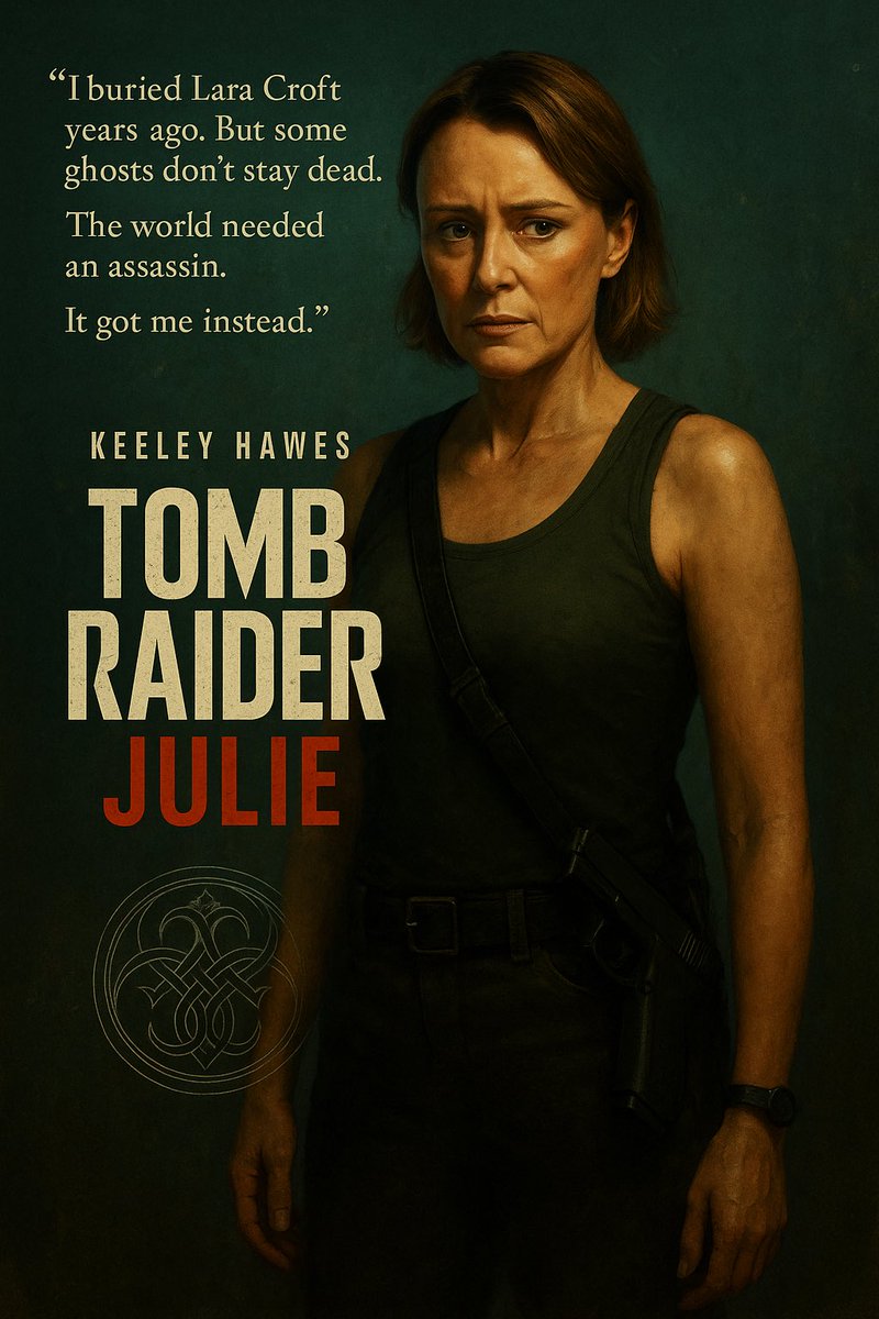 primevalchris's tweet photo. #TheAssassin  “I buried Lara Croft years ago. But some ghosts don’t stay dead.
The world needed an assassin.
It got me instead.” #KeeleyHawes #PrimeVideo @primevideouk #TombRaider @tombraider https://t.co/xcTeH0BBel