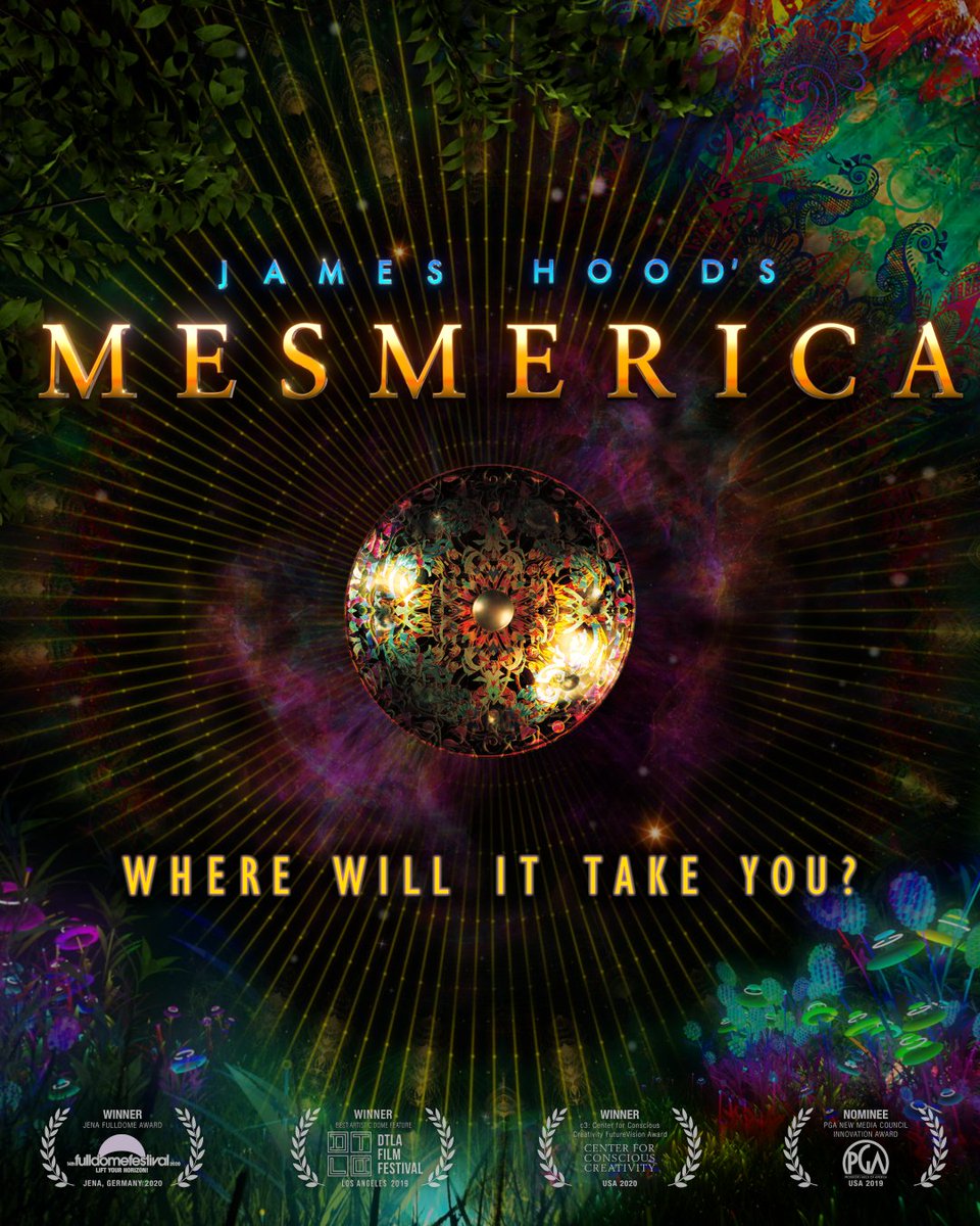 Where will it take you?

Go on a visual music journey that brings the mesmerizing music of Grammy-nominated composer and percussionist #JamesHood together with visually-hypnotic art.

#Mesmerica XL comes to Marbles #IMAX on Saturday, August 9. Get tickets: link.mesmerica.com/ralvtw-mnl
