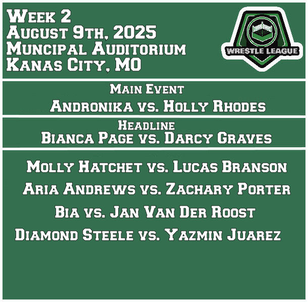 WrestleLeague1's tweet image. We're on to week 2! 

The first request week! 
So.. hopefully you don't feel too uneasy about that choice you made, or didn't make!