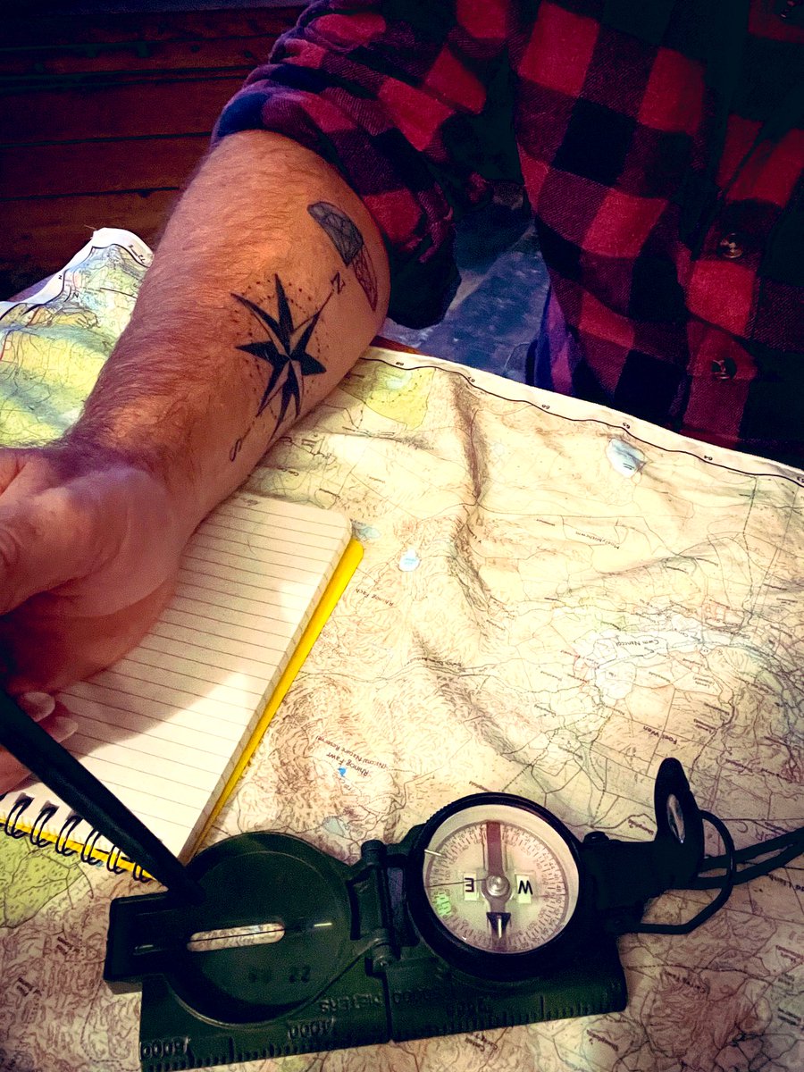 Route planning for a midweek hike…