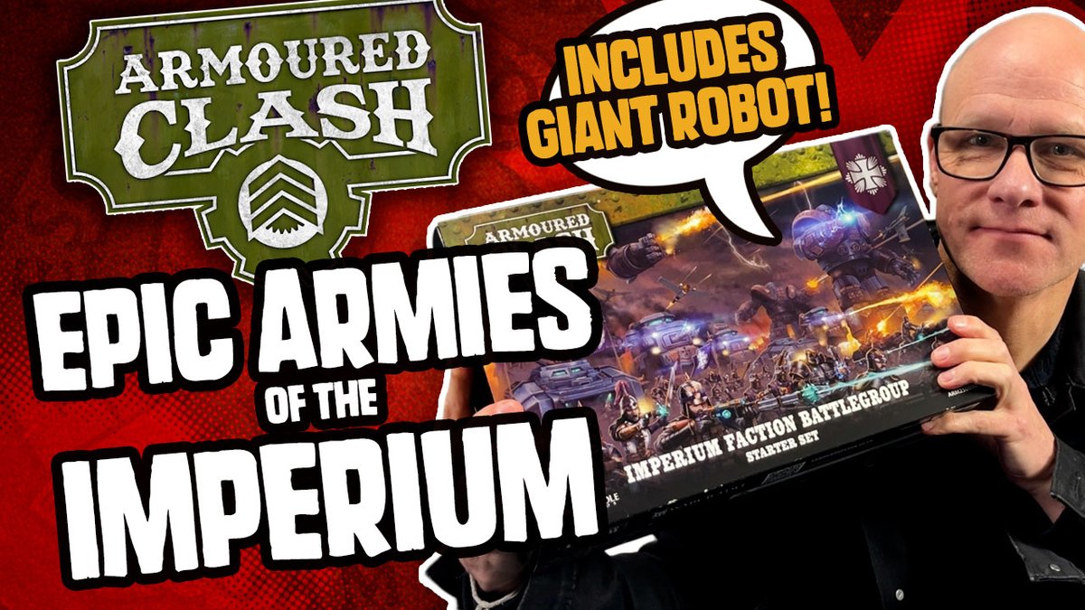 UniversalHead (@eogamers) on Twitter photo #ARMOUREDCLASH is the epic scale steampunk tabletop miniatures wargame from Warcradle Studios! The Esoteric Order of Gamers checks out the Imperium Battlegroup (giant robot included). <a href="/warcradlestudio/">Warcradle Studios</a>
youtu.be/6jzgSWwgDwQ #ARMOUREDCLASH is the epic scale steampunk tabletop miniatures wargame from Warcradle Studios! The Esoteric Order of Gamers checks out the Imperium Battlegroup (giant robot included). <a href="/warcradlestudio/">Warcradle Studios</a>
youtu.be/6jzgSWwgDwQ