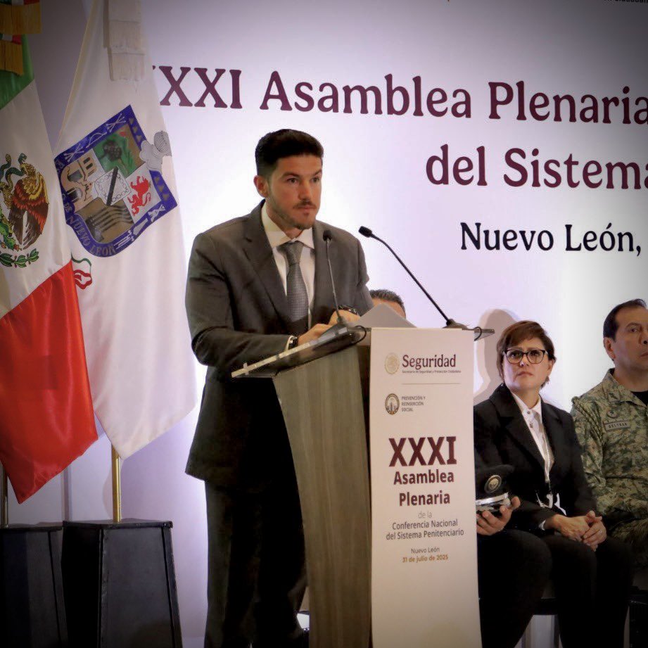Comparto diversos momentos de la Conferencia Nacional del Sistema Penitenciario, la cual fue inaugurada por @Samuel_GarciaS, Gobernador del Estado de @NuevoLeon y donde estuvieron presentes representantes de las entidades federativas e invitados especiales, como @Nestora_Salgado,