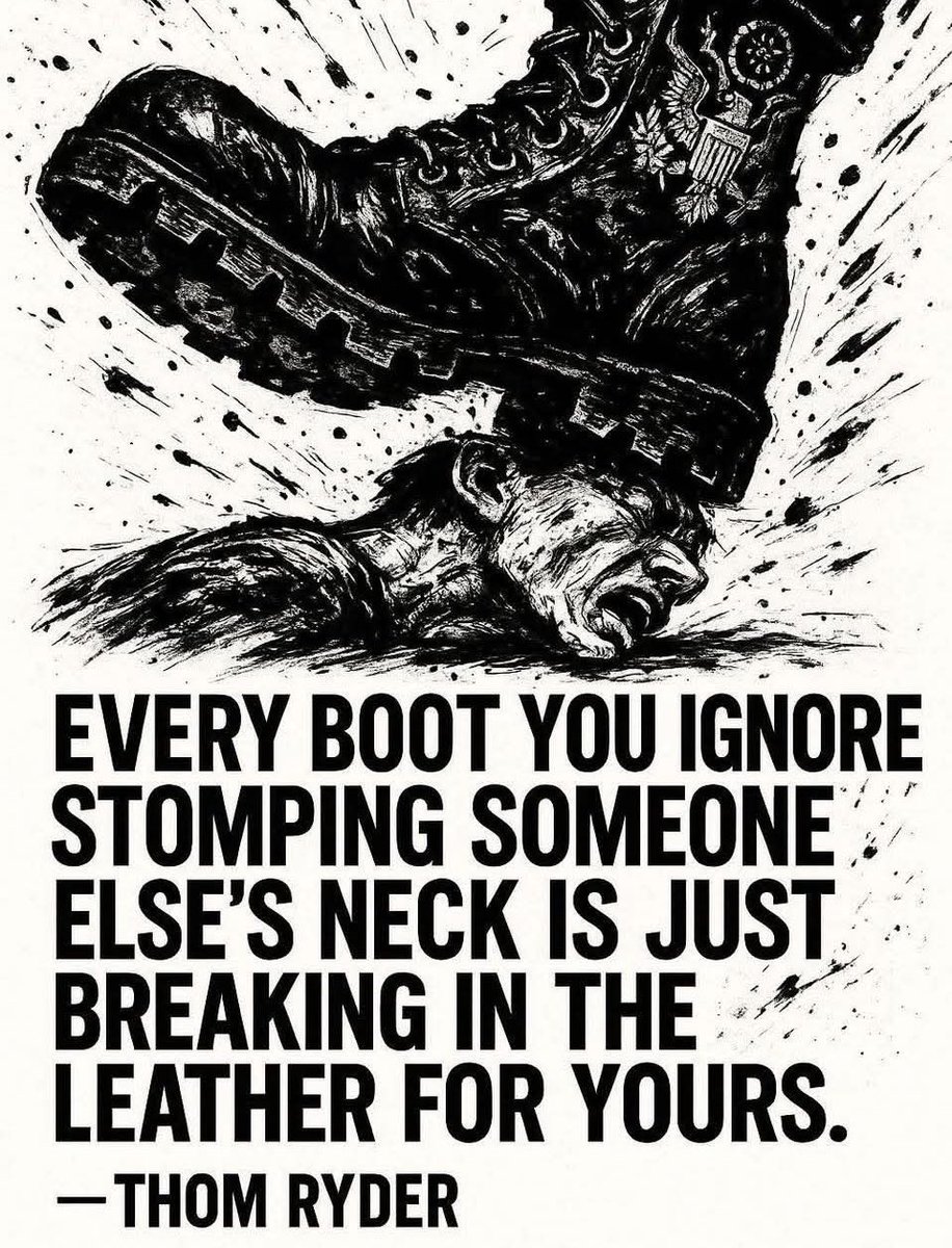 The government boot is heavy.