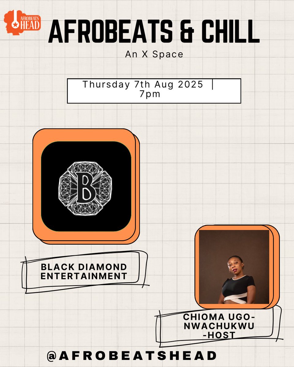 Wande Coal is in a new era as record label boss helping to create a new generation of Afrobeats talents.

This week we’re discussing his Black Diamond label and two new signings <a href="/DERAMUSIC_/">DERA</a>  and <a href="/_itzlaz/">LAZ</a> 

Set a reminder &amp; come join us 

x.com/i/spaces/1ynKO…