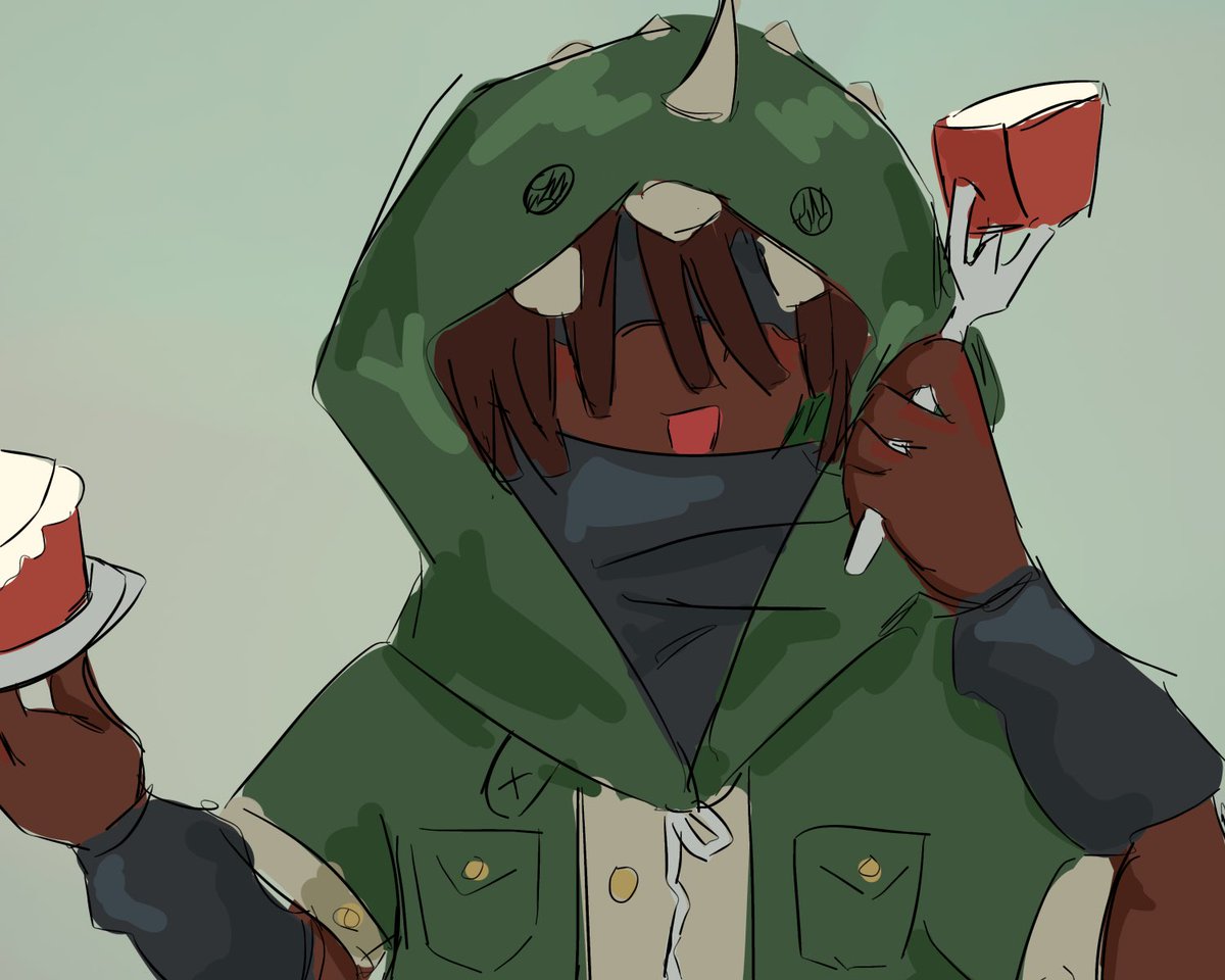 You may all eat cake,, okay better drawing when im feeling like it

#ciftfanart