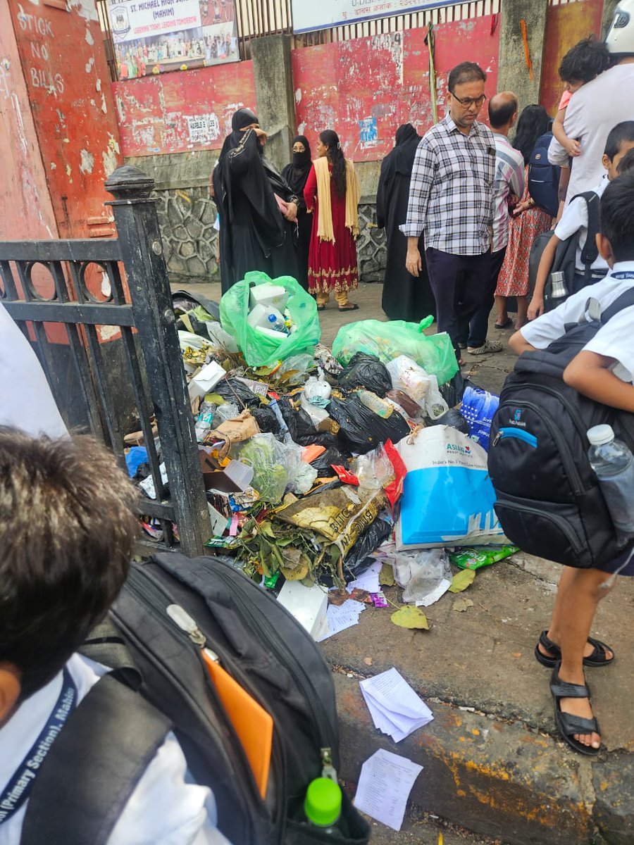 Ataul Khan (@ataulkhan09) on Twitter photo Attn : <a href="/mybmc/">माझी Mumbai, आपली BMC</a> <a href="/mybmcWardGN/">WARD GN BMC</a>
Everyday Garbage Lying On The Entrance Of St. Michael School Gate Mahim West L.J Road Mahim Mumbai 16.
Need to Clean This First And Removed This Garage Spot Permanently From Outside School Gate. Attn : <a href="/mybmc/">माझी Mumbai, आपली BMC</a> <a href="/mybmcWardGN/">WARD GN BMC</a>
Everyday Garbage Lying On The Entrance Of St. Michael School Gate Mahim West L.J Road Mahim Mumbai 16.
Need to Clean This First And Removed This Garage Spot Permanently From Outside School Gate.
