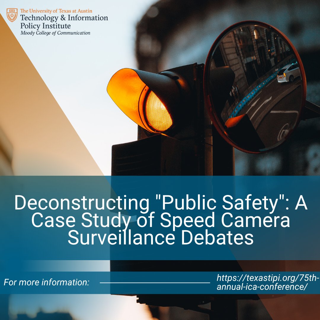 "(Mis)representing Public Safety," by André K. Rodarte and Anita Varma presented at ICA, dives into the polarized debate over CA's AB645 speed camera bill. Proponents see it as a public safety tool, while critics raise concerns about surveillance/racially inequitable enforcement.