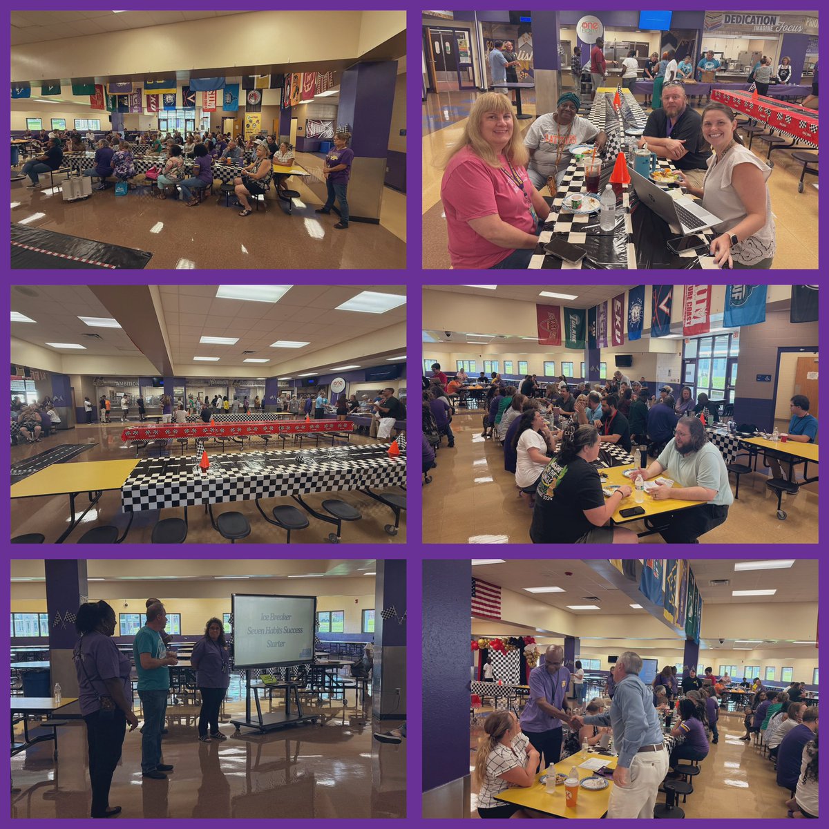 Leopard_Admin's tweet image. Great day back at HHS! 💛🖤
We welcomed our amazing staff &amp;amp; launched our theme:
🏁 The Amazing Race – Challenge Accepted!
With The Leader in Me guiding us, we’re ready to lead, grow, &amp;amp; thrive this year!
#ChallengeAccepted #LeaderInMe #LeopardPride
