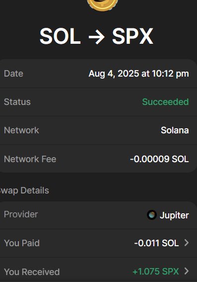 Day 36 of DCAing #SPX6900 every day

I’m genuinely enjoying work more just thinking how soon I’ll be able to put more of my salary into buying more $SPX

This is the opportunity of a lifetime 
💹🧲