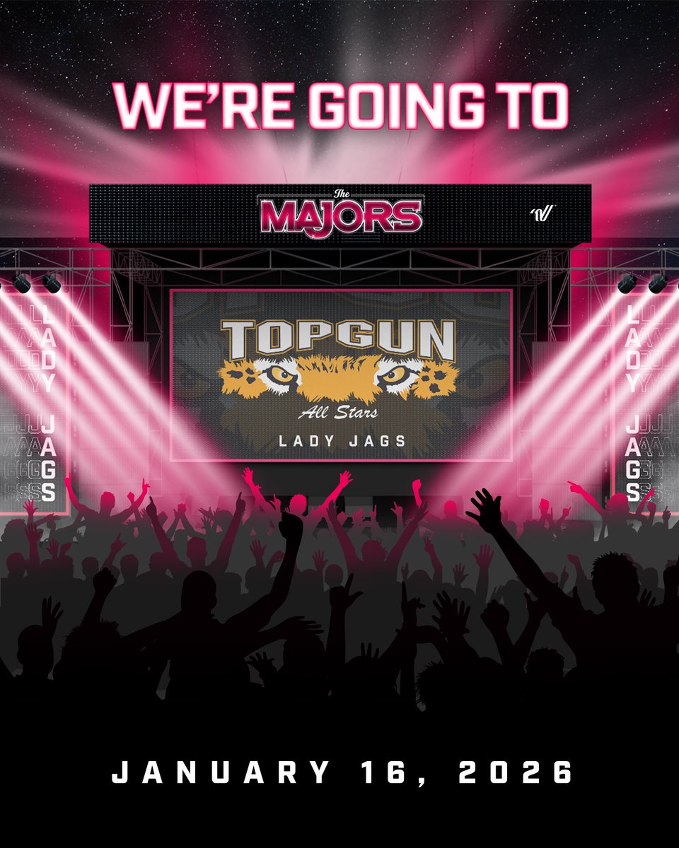 LADY JAGS is going to The MAJORS! 🩷 <a href="/TGLadyJags/">Top Gun Lady Jags</a>