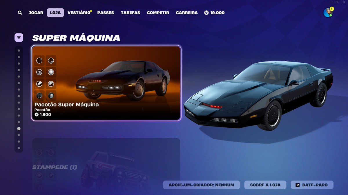 Feiticeira Escarlate e Fênix Negra da Marvel e o Carro K.I.T.T de Super Maquina chegaram na loja!

🙏 Se for comprar, considere usar meu código "PedroElias" #Fortnite #ad