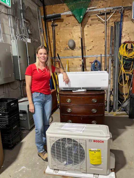 Our mini-split has arrived! We are working on an addition, and this was the perfect solution to heat and cool that space. No ductwork required. This is from <a href="/BoschHC_US/">Bosch Home Comfort USA</a>.
