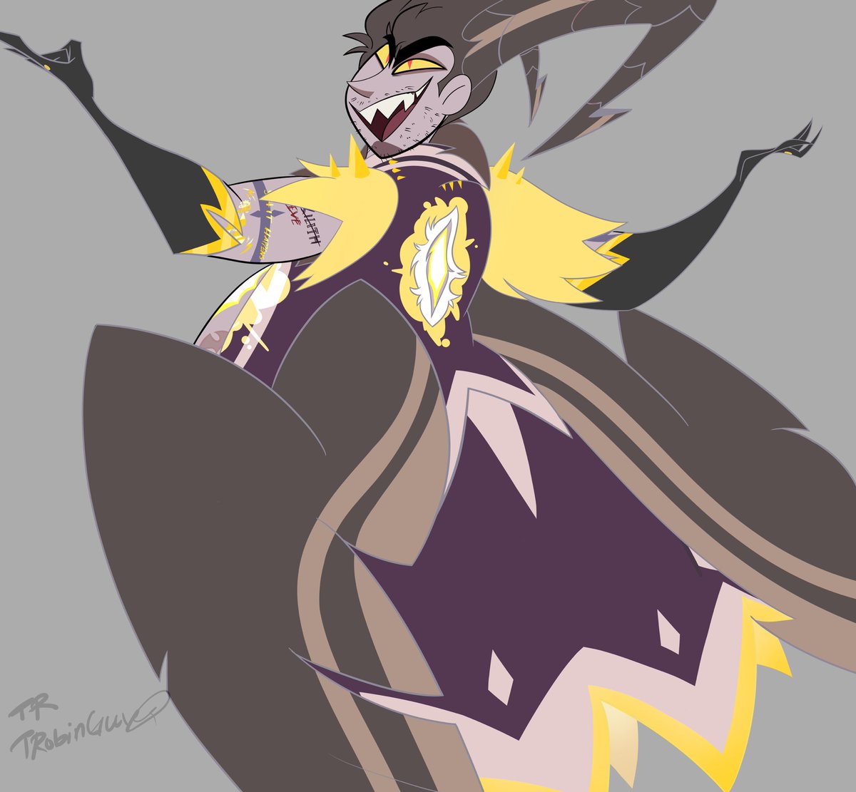 TRobinguy's tweet photo. Is it cool if I drop this here? 

#hazbinhoteladam #AdamHazbinHotel #fallenadam #sinneradam https://t.co/zeqourNdvt