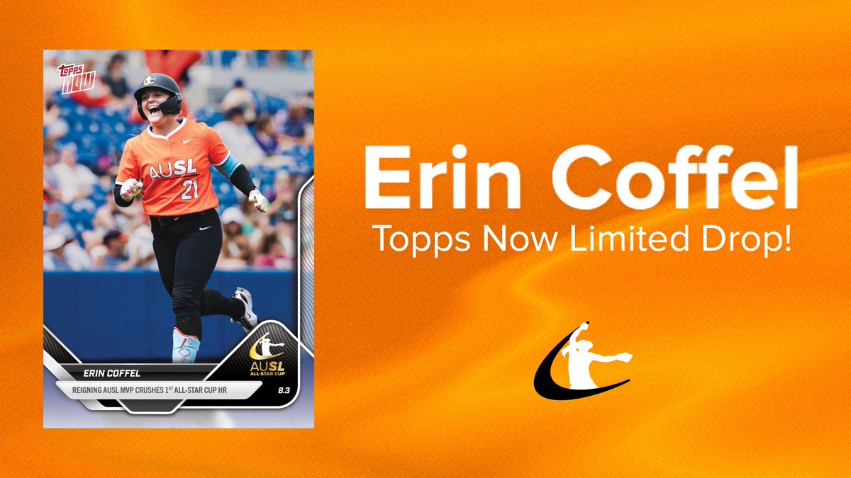 Oh, y'all thought <a href="/Topps/">Topps</a> Now limited drops were done?!?!

Get this limited edition <a href="/erincoffel5/">Erin Coffel</a> drop before it's gone (forever!)

Buy yours: topps.com/products/erin-…