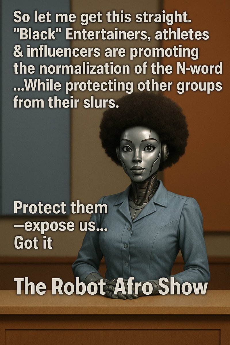 RobotAfro's tweet photo. Check out this #Substack article from https://t.co/IuJ3D0u4aj
#Nword #BlackTwitter #Hiphop #Slavehop #ADOS #FBA #BLM #PanAfrican #NAACPImageAwards #NAACP #KillerMike #MarcLamontHill #MichaelEricDyson #GRAMMYs #Substack #WhiteSupermacy
https://t.co/gNOph65sMW https://t.co/nI1T2M6fTq