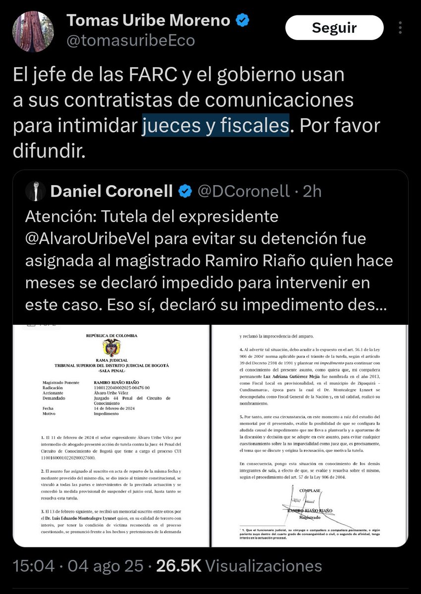 El delfín tiene muchas ganas de compartir el título de presidiario con su señor padre.