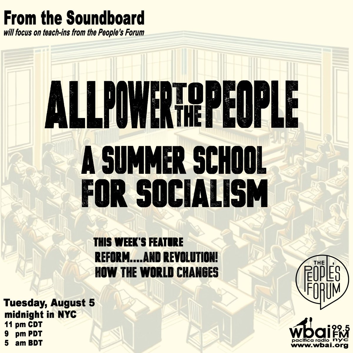 Reggie Johnson (@deepdancenyc) on Twitter photo 8/5 at midnight (that's Monday into Tuesday) #FromtheSoundboard will air teach-in classes about #Socialism from <a href="/PeoplesForumNYC/">The People's Forum</a> rebrand.ly/FTSB-SumSoc1 <a href="/WBAI/">WBAI New York at 99.5 FM, streaming at wbai.org</a> <a href="/fusicology/">FUSICOLOGY</a> 8/5 at midnight (that's Monday into Tuesday) #FromtheSoundboard will air teach-in classes about #Socialism from <a href="/PeoplesForumNYC/">The People's Forum</a> rebrand.ly/FTSB-SumSoc1 <a href="/WBAI/">WBAI New York at 99.5 FM, streaming at wbai.org</a> <a href="/fusicology/">FUSICOLOGY</a>