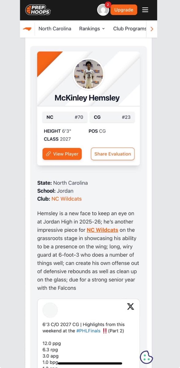 Thank you <a href="/PrepHoopsNC/">Prep Hoops North Carolina</a> for the article‼️🙏🏾<a href="/HereGoJayAgain/">Jay Anderson</a> <a href="/PrepHoops/">Prep Hoops 🏀</a>