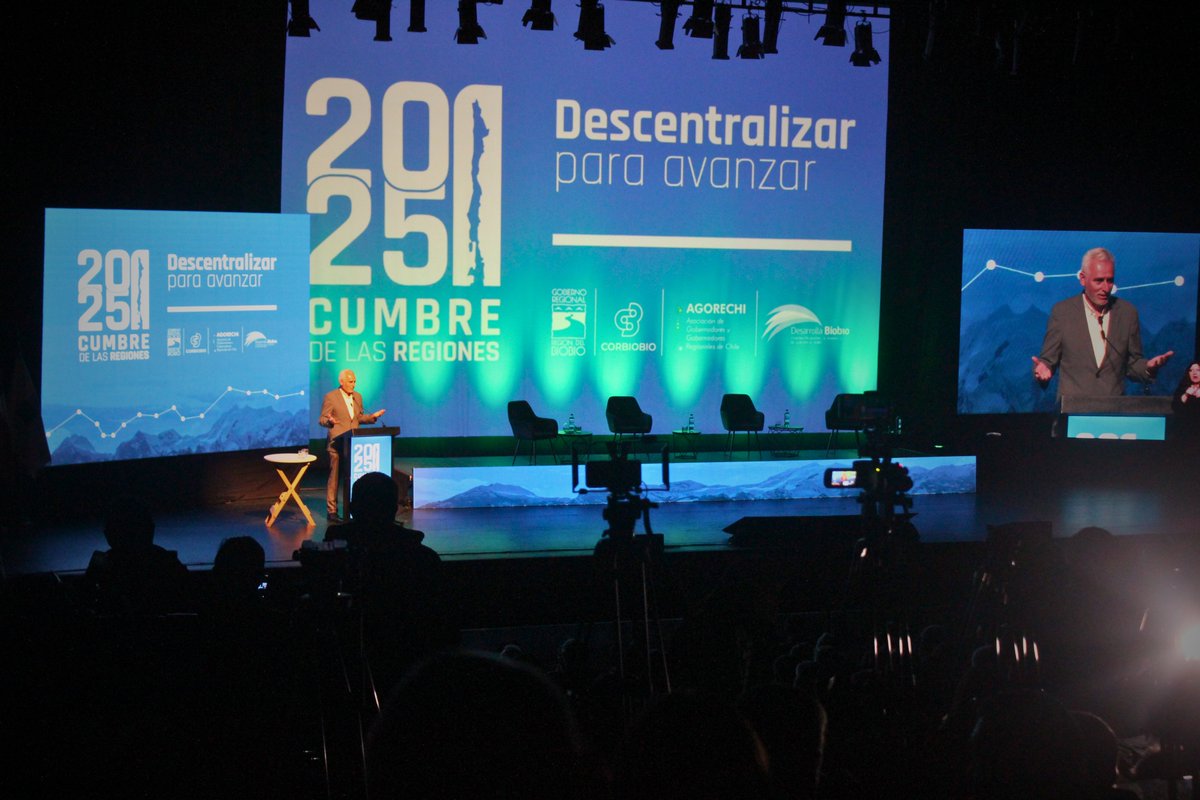 #NoticiasCPCBiobío | Estuvimos presentes en la Cumbre de las Regiones 2025: Descentralizar para Avanzar 👏

Como multigremial, agradecemos estas iniciativas que promueven el valor que tiene nuestra región del Biobío en el desarrollo del país. ✅