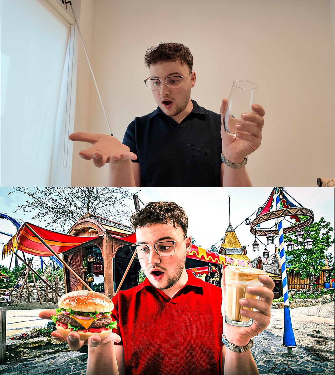 Recent Thumbnail 

Before / After 

Title : All summer snacks tested in Toverland

Let me know your thoughts 

Need a thumbnail designer? Dm me