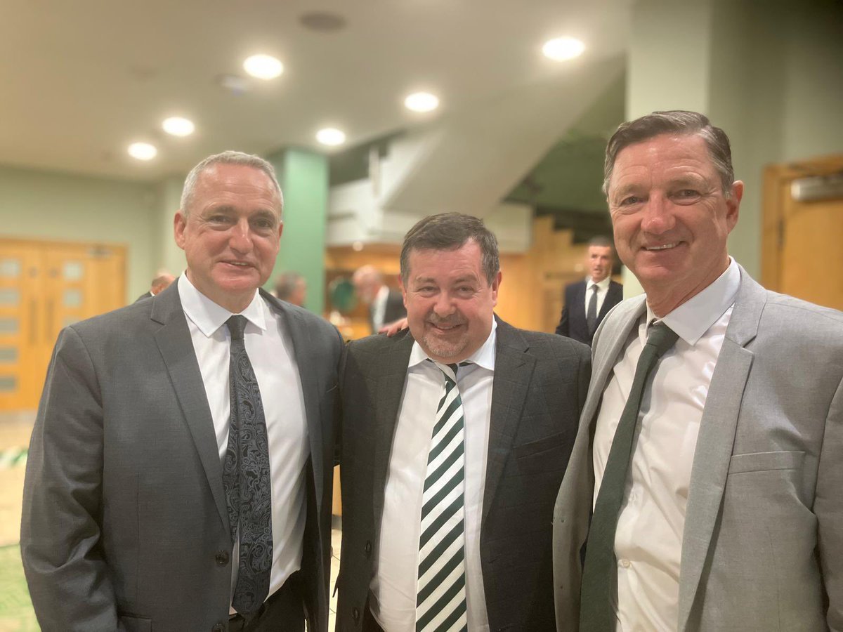 Beyond jealous that our international member, mark smith had some quality time with the McStays over the weekend.  Last time the three of them lined up together Mark was a ballboy! 😂👏🍀💚 <a href="/ballbhoy1888/">Markybhoy</a>