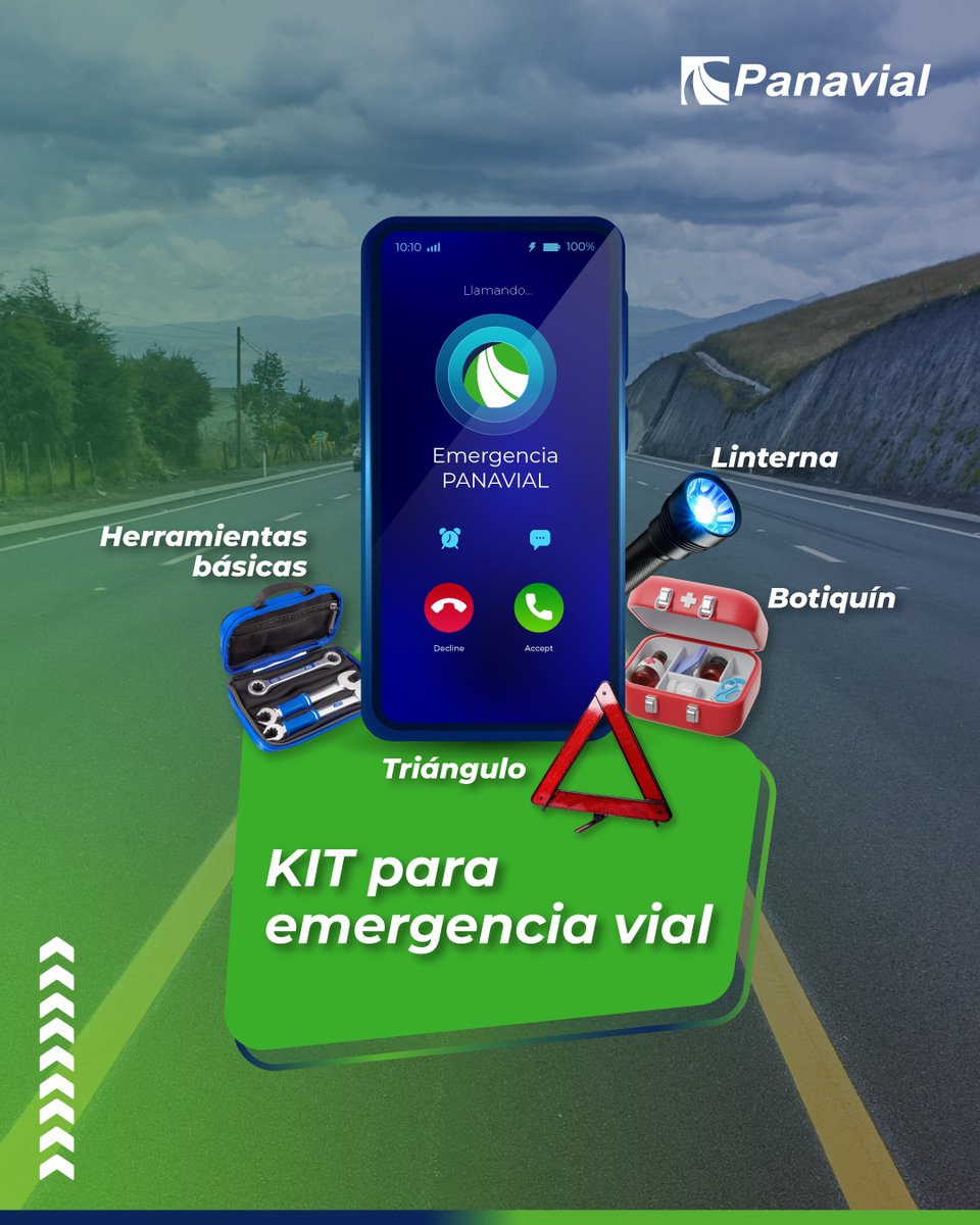 🚨¿Qué necesitas ante una emergencia en carretera?
🛣️ En nuestro post encontrarás todo lo que debes tener para actuar con seguridad.
👉 No esperes más, prepárate para viajar tranquilo y protegido 👇
¡Guárdalo o compártelo! 🆘🚗