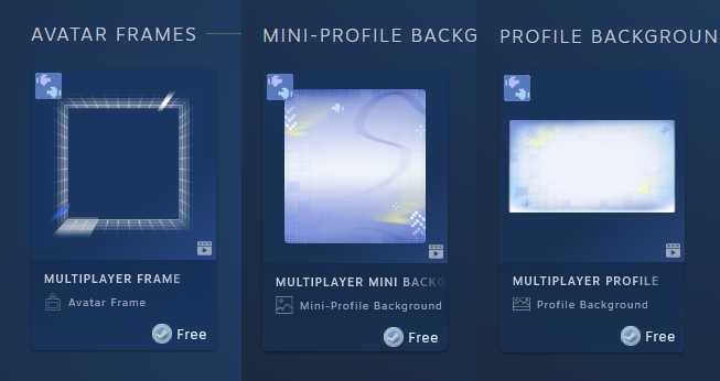 Get 🖼️"Avatar Frames", 🔲"Mini-Profile Backgrounds" &amp; 🔳"Profile Backgrounds" for FREE at Steam during Steam China - Multiplayer Games Fest.

Link:⬇️
store.steampowered.com/points/shop/ap…