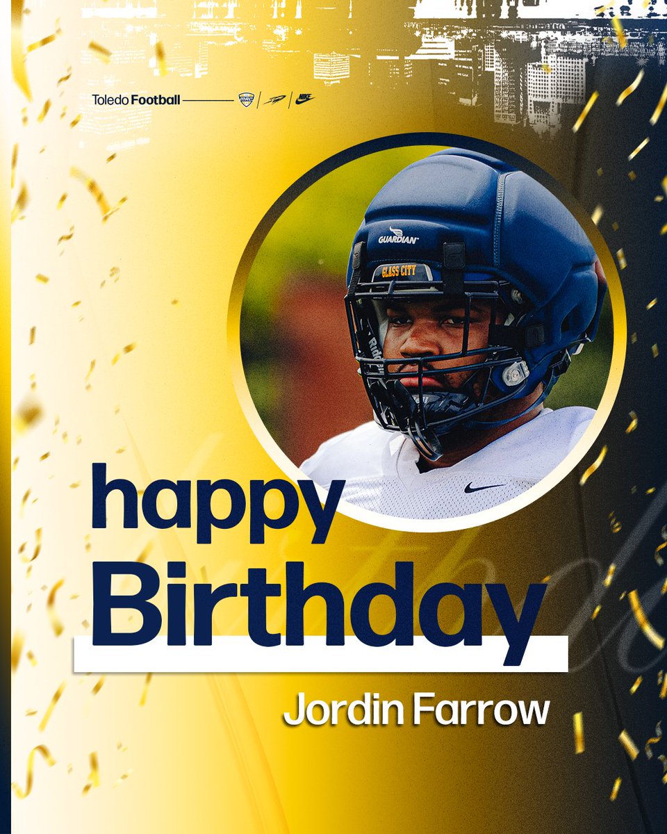 ToledoFB's tweet image. Happy Birthday @JordinFarrow_90 

#TeamToledo #ONErocket