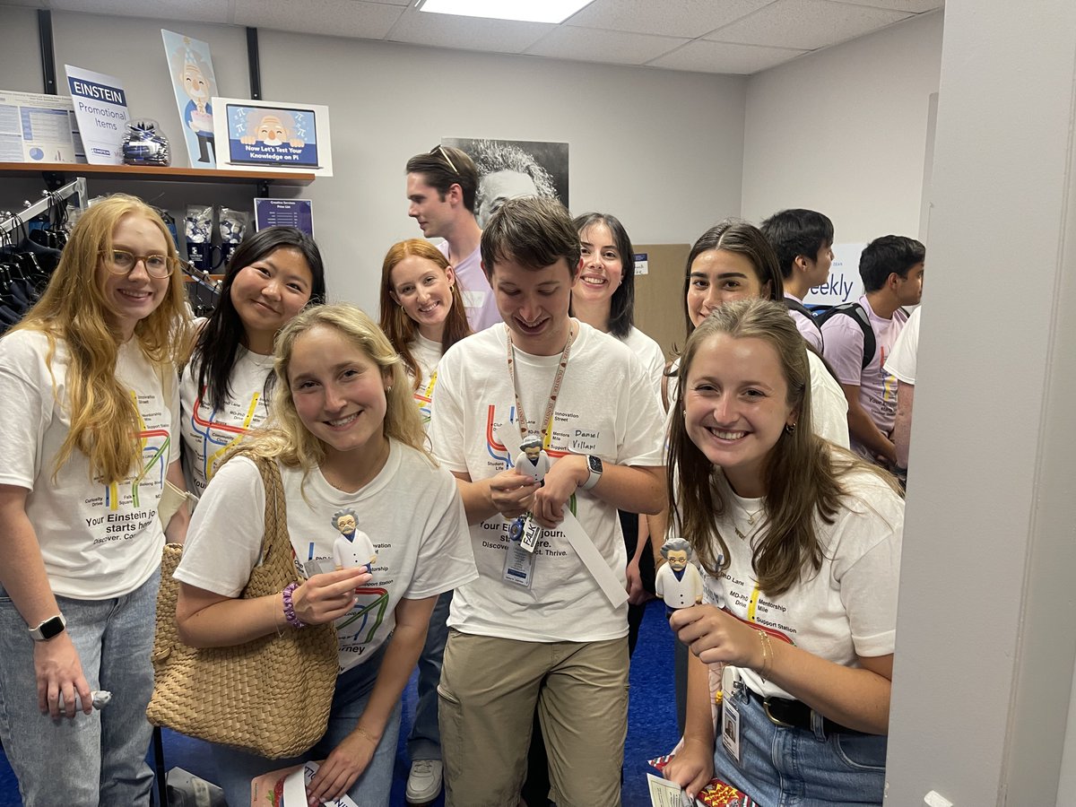 Einstein’s newest M.D., Ph.D., and MSTP students began their Einstein careers at today’s #Orientation. Newcomers learned about Einstein from faculty, students, and staff. They also took part in team-building discussions and exercises to help them connect with one another.