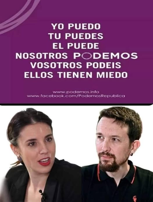 HordasMoradas's tweet image. BUENAS NOCHES FAMILIA PODEMITA,DEDIQUEMOS LA NOCHE PARA SOÑAR Y MAÑANA  HAGAMOS REALIDAD NUESTROS SUEÑOS. PORQUE CLARO QUE SE PUEDE,SI SE  QUIERE.¡YO CON PODEMOS!¡SI SE PUEDE!
#YoVotoPodemos #YoConPodemos #SiSePuede