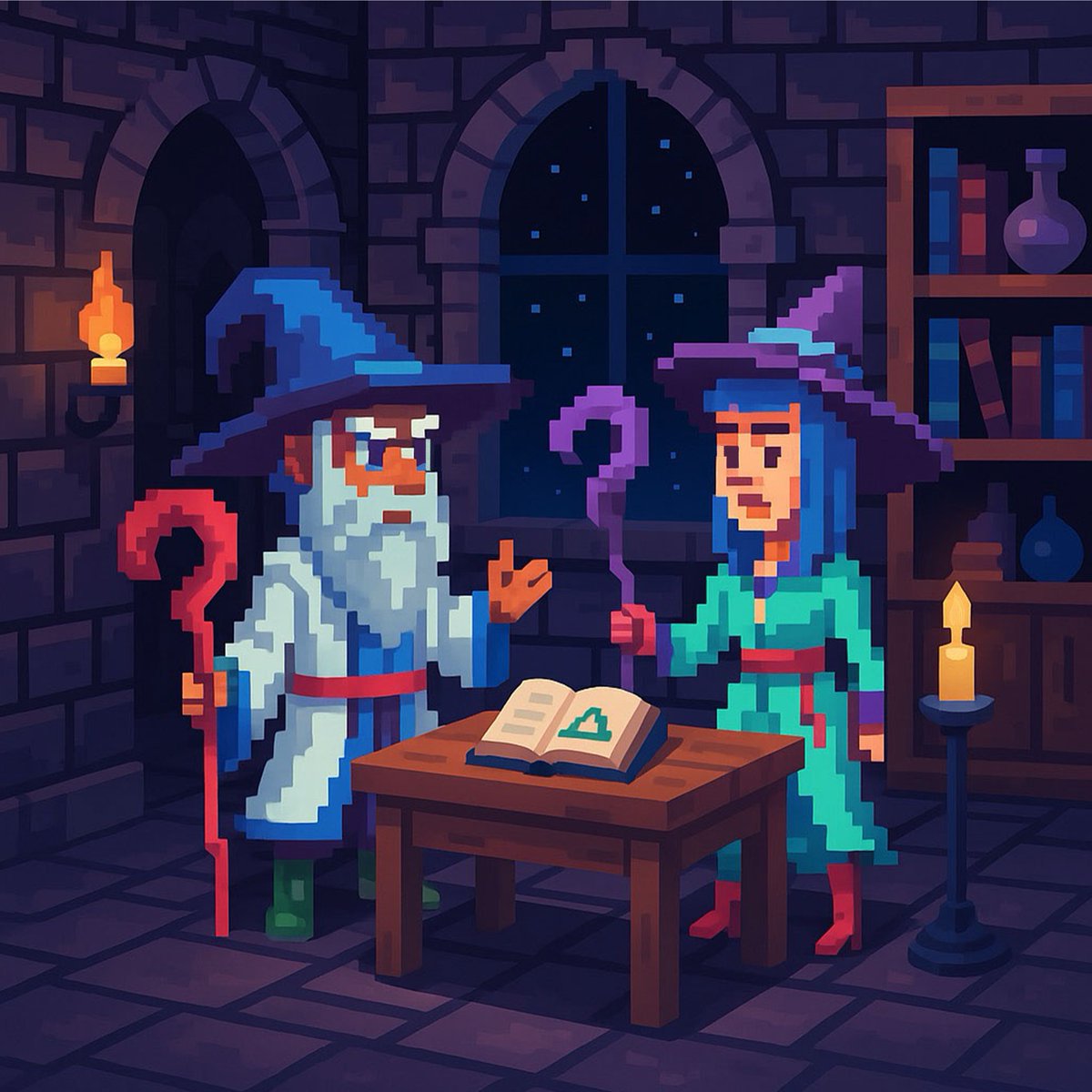 She arrives at the <a href="/KelpieAcademy/">Kelpie Academy (KAOTC)</a> and meets with <a href="/MagusAmir/">Head Scholar Magus Amir (KAOTC)</a> as he believes she's a perfect fit to share her knowledge of druidry and herbology ✨🌿