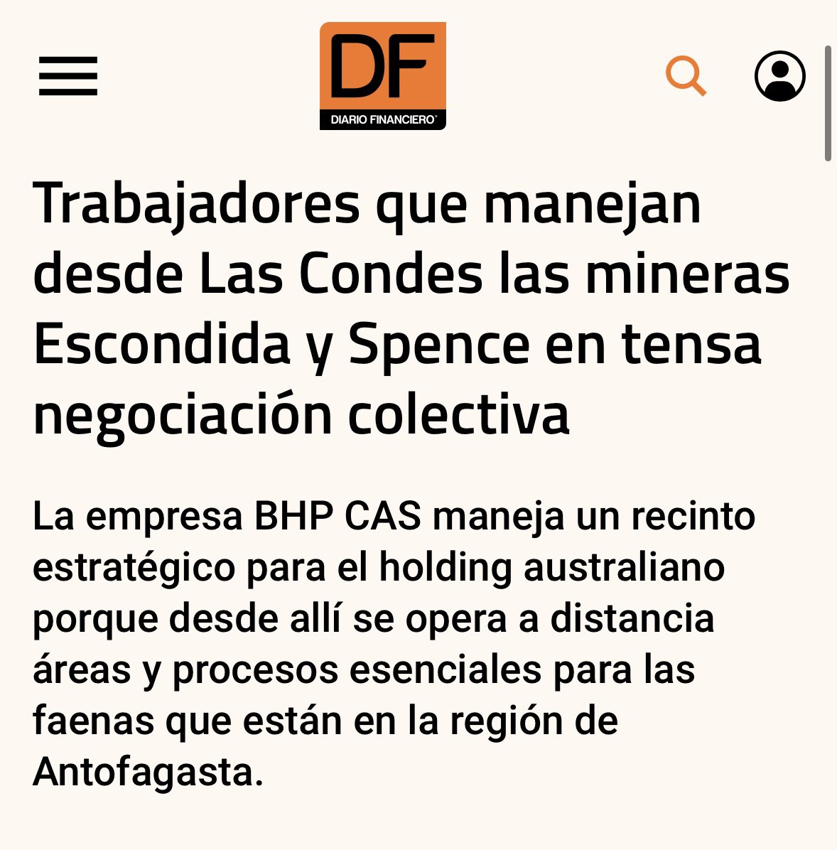 🟠 URGENTE Sindicato CIO BHP CAS <a href="/bhp/">BHP</a> <a href="/bhp/">BHP</a> ad portas de iniciar Huelga que impactaría en operaciones de Spence y Escondida.

Sindicato busca beneficios acorde al mercado minero y respeto a su piso mínimo de beneficios.

Solidaridad y apoyo a las y los trabajadores de BHP!