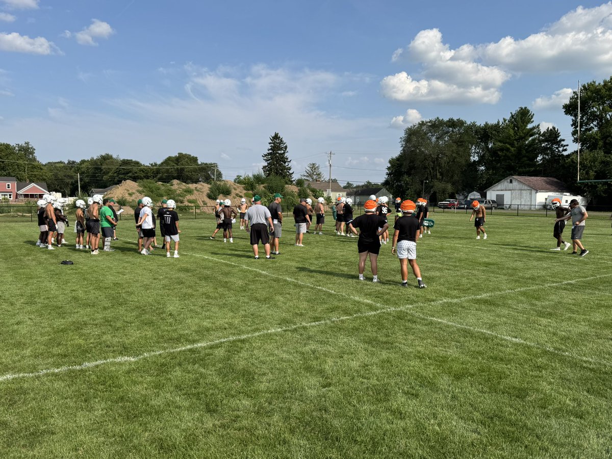 Day 1️⃣🏈

Spending time tonight with <a href="/cminutemen/">Concord HS Athletics</a> (10-1 in 2024) on the first day of football practices in Indiana. 

I’ll have a season preview tonight at 6/10/11 on <a href="/WSBT/">WSBT 22</a>!