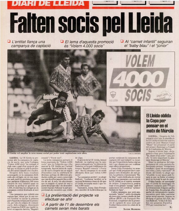 Volem 4.000 !!!!!