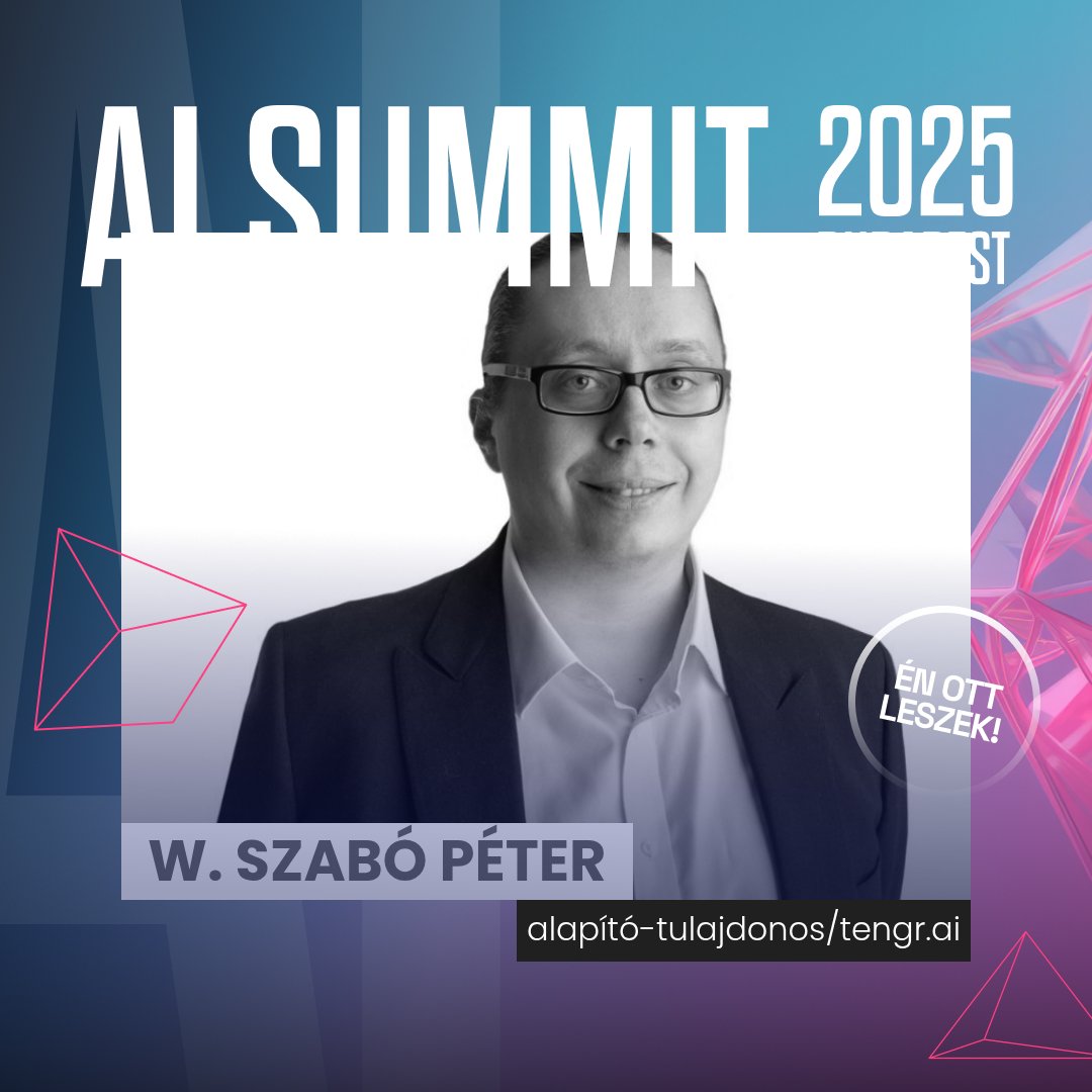 AI Summit 2025 - a jövő itt kezdődik!

2 nap, 3 helyszín, 10 szekció, több mint 300 előadó az év legrangosabb mesterséges intelligencia eseményén. 
Találkozzunk, és kerüljön képbe Ön is a legfrissebb trendekkel szeptember 8-án és 9-én a Városligetben!
 aisummit.hu