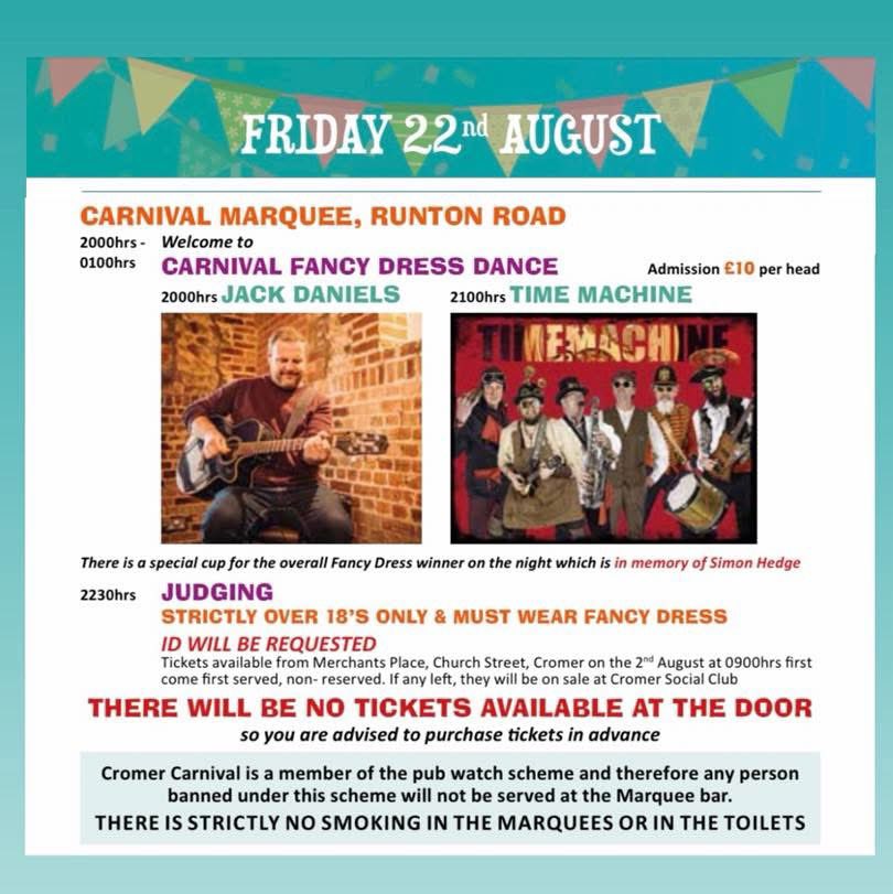 TICKETS 🎟️ 

🦀 #CromerCarnival