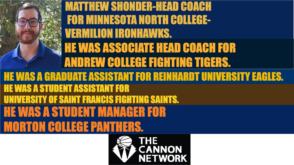 The Cannon Network🏀 (@cannon_network) on Twitter photo <a href="/matt_shonder/">Matthew Shonder, M.S.</a>
is head coach for
<a href="/VermilionCCMBB/">MNC Vermilion Men’s Basketball</a>
and is another #teammanager success story. thecannonnetwork.com #basketball #TheCannonNetwork <a href="/matt_shonder/">Matthew Shonder, M.S.</a>
is head coach for
<a href="/VermilionCCMBB/">MNC Vermilion Men’s Basketball</a>
and is another #teammanager success story. thecannonnetwork.com #basketball #TheCannonNetwork