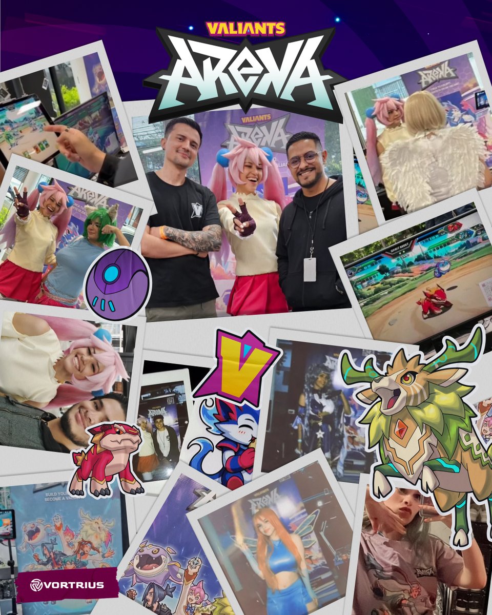 THANK YOU, TAMERS!🔥

This August 3rd we had an incredible day at the Valiants Arena, and it wouldn’t have been possible without you🙌

To everyone who stopped by our booth, played, joined the challenges, took photos, cheered, got hyped, and shared with us 💜

Your energy and