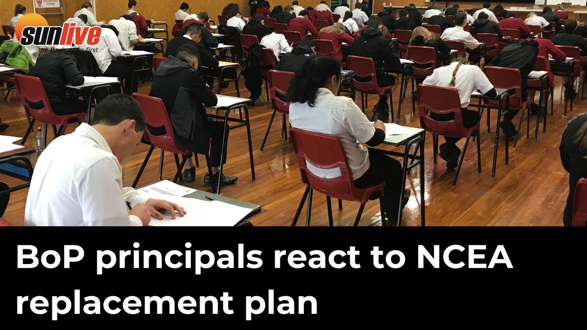 sunlive_nz's tweet photo. The Government’s proposal to abolish NCEA is a “huge backward step” that feels like a return to the 1980s, a Bay of Plenty principal says.

🔗Full story via link in bio https://t.co/hiRk73vyeU