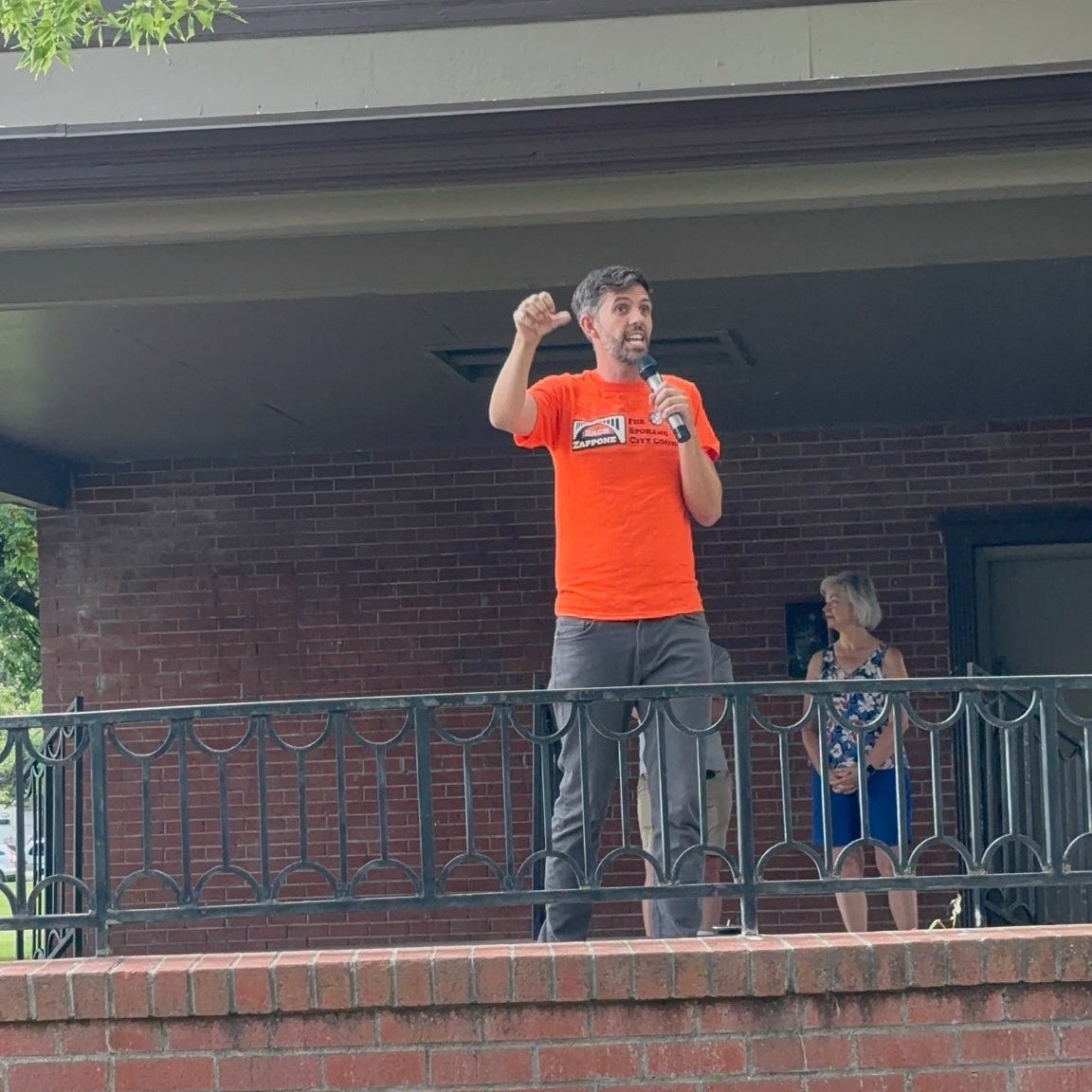 CarmelaConroy's tweet image. Thanks to everyone who joined us at the Unity in Division Rally in #Spokane! It was wonderful to connect with so many voters &amp;amp; local leaders like @ZackZappone &amp;amp; @VoteKateTelis. Folks are fed up w/ conspiracy-based chaos—together, we can bring accountable leadership back to #WA05