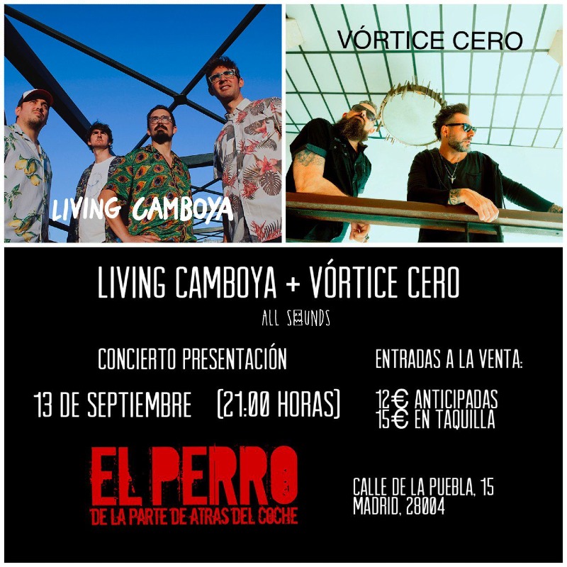Jero Romero (@jero22ind) on Twitter photo #Evento. <a href="/Vortice_Cero/">Vortice.Cero_Banda</a> y <a href="/LCamboya/">Living Camboya</a> en <a href="/elperroclubmad/">Sala EL Perro Madrid</a> el 13/9
j-musind.blogspot.com/2025/08/vortic… #Evento. <a href="/Vortice_Cero/">Vortice.Cero_Banda</a> y <a href="/LCamboya/">Living Camboya</a> en <a href="/elperroclubmad/">Sala EL Perro Madrid</a> el 13/9
j-musind.blogspot.com/2025/08/vortic…