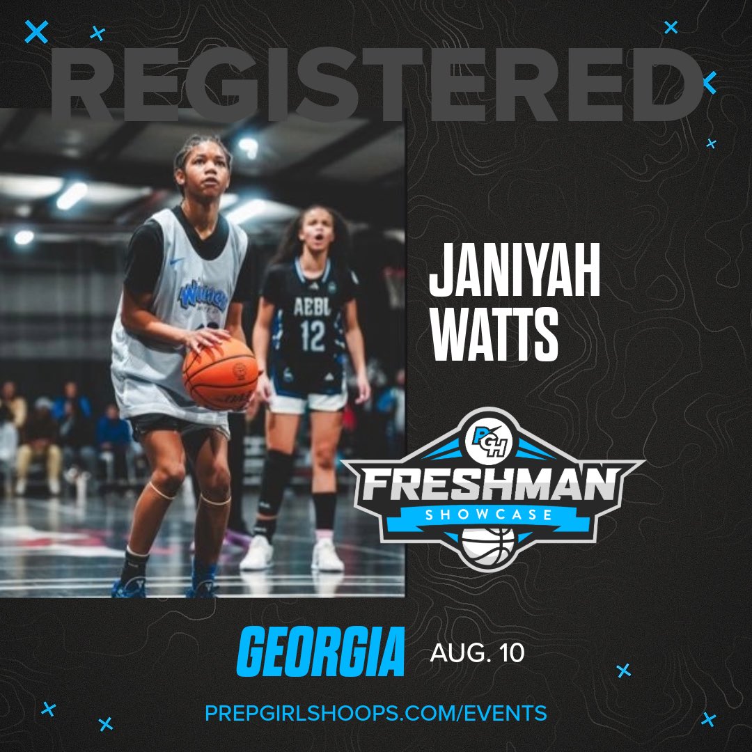 Check out these 𝙏𝙊𝙋 registrants‼️👀

The Georgia Freshman Showcase is filling up! Claim your spot now and join these skilled competitors for the event THIS WEEKEND in Marietta, GA <a href="/Janiyah_Hoopz/">Janiyah watts</a> <a href="/elliewarren2029/">Ellie Warren</a> <a href="/saigesarae/">Saigesarae</a> 

Register here: events.prepgirlshoops.com/e/1576/registe…