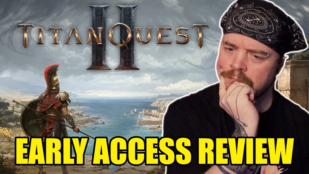 BryanThePirate's tweet image. My @TitanQuestGame early access review is now live!

I cover all of the systems and of course share some thoughts and opinions on them. Overall I am happy with the direction and look forward to seeing more!

▶️ youtu.be/Vy-fOXanzOM

#titanquest2 #titanquestii