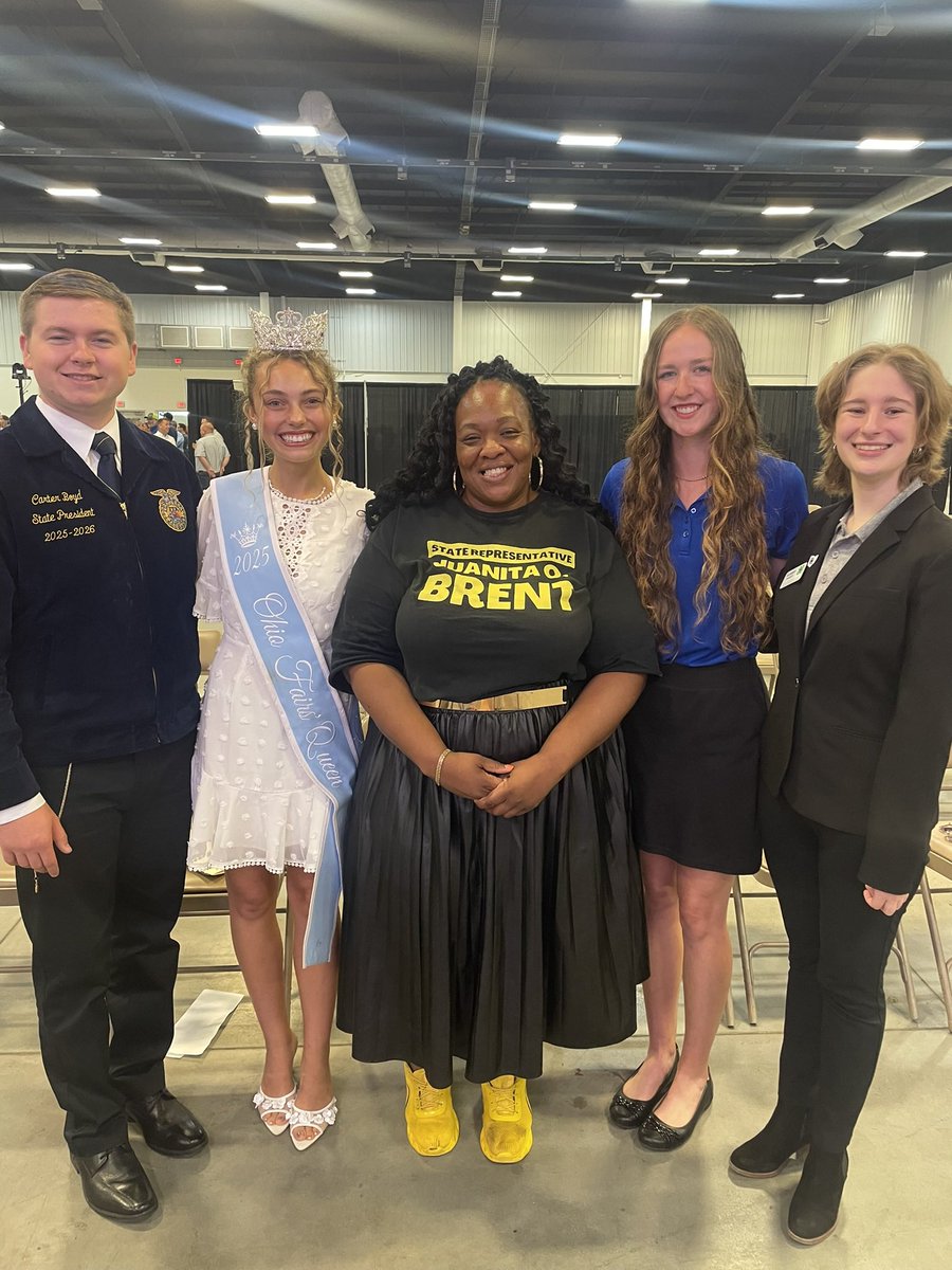 07.29.25 House Agriculture Committee annual committee hearing at the <a href="/OhioStateFair/">Ohio State Fair</a> . Full day hearing from the Fair Queen, 4-H president , Ohio Farm Bureau and touring the fair